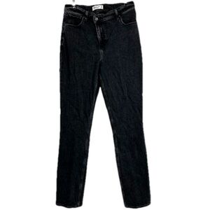 Abercrombie Fitch crisscross ultra high rise 90s slim straight jeans